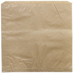 Paper Bag No 4 Square Strung Brown 275X270mm