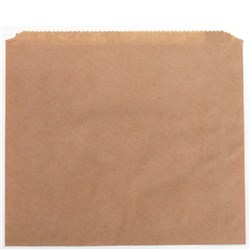 Paper Bag No 4 Long Strung Wrap Brown 270X240mm
