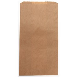 Paper Bag No 12 Satchel Brown 390X200X100
