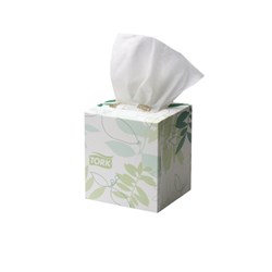 Facial Tissues Tork Cube 2 Ply White 