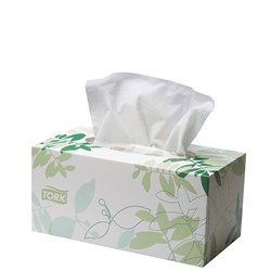 Facial Tissues Tork Extra Soft Premium White 