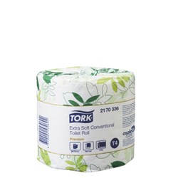 Toilet Tissues Tork Individually Wrapped 2 Ply Roll 280 Sheets White 