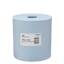 Paper Wiper Tork Centre Field Blue 280m
