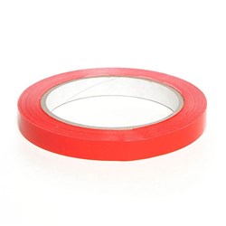 Tape Bag Seal Red 12mmx66m