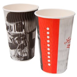 Cup S/Wave Wrap - Quality 16 oz