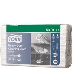 Cleaning Cloth Tork Heavy Duty White 642x355 mm 