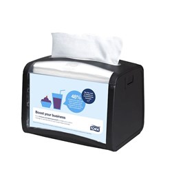 Napkin Dispenser Tork N4 Xpressnap Table Top Black