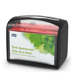 Napkin Dispenser Tork N4 Xpressnap Table Top Black