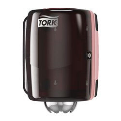 Dispenser Hand Towel Centrefeed Tork M2 Red/Black 