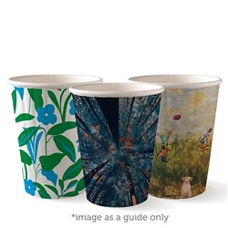Cup Biopak Biocup 12 oz Art Series -Double Wall
