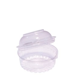 Show Bowl Dome Hinged Lid Clear 12 oz 341ml