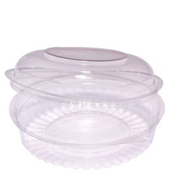 Show Bowl Dome Hinged Lid Clear 20 oz / 568ml