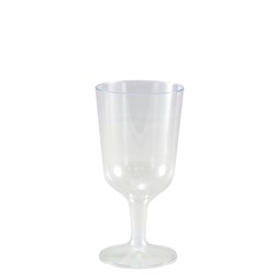 Wine Glass Two Piece Clear 210 ml