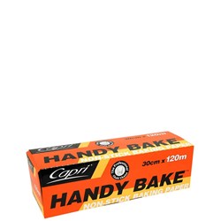 Silicone Baking Paper Handy Bake Roll White 30cm x120m