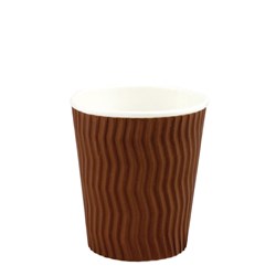 Paper Coffee Cup Cool Wave Brown 8oz