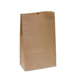 Paper Bag Self Opening Satchels Takeaway Food Brown No 16