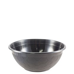 Noodle Bowl Round Black 1050ml