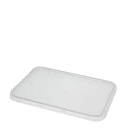 Lid To Suit Rectangular Container Clear 175x120x7mm