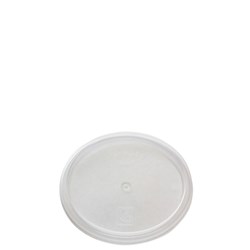 Lid To Suit Dipping Sauce Round 70/100ml Container Clear 73mm