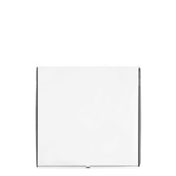 Pizza Box Plain White/Inner Brown 11 Inch