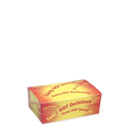 Snack Box Tasty Hot Delicious Multi Colour Large