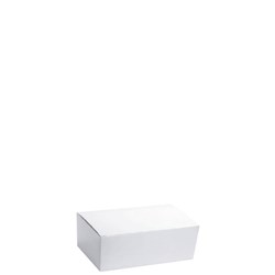 Snack Box Plain White Small