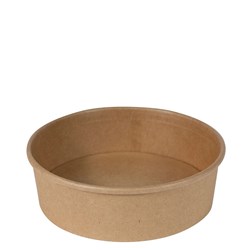 Salad Bowl PE Lined Kraft 16 oz