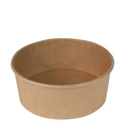 Salad Bowl PE Lined Kraft 24 oz