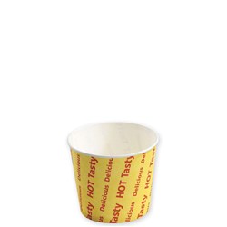 Chip Cup Tasty Hot Delicious Multi Colour Small-8oz