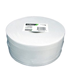Toilet Tissue Roll 2 Ply Recycled White 300m