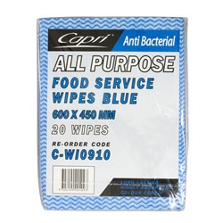 Wipes All Purpose Blue 20 pack