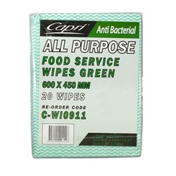 Wipes All Purpose Green 20 pack