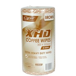 Wipes On Roll Heavy Duty Brown 85Sheets 300x530mm
