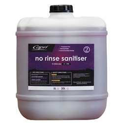 Sanitiser Non Rinse 20Litres