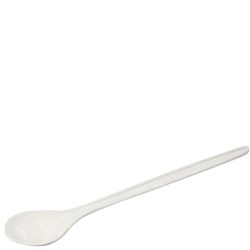 Cutlery Long Teaspoon Plastic White 