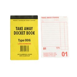 Docket Book Takeaway 1 Page