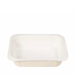 Tray Oblong Marble Beige Black Medium