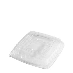 Lid To Suit 16-42 oz Square Bowl Clear 16-42 oz