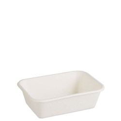 Container Natural Fibre White 370ml