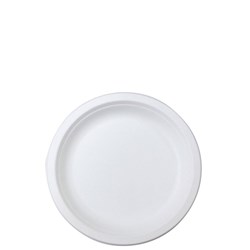 Plate Round Natural Fibre Natural 7inch 175mm