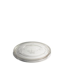Flat Lid PLA Clear 98mm