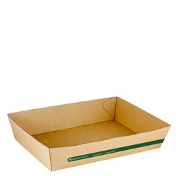 Food Tray Supa Flute Corrugated Board Kraft No 5