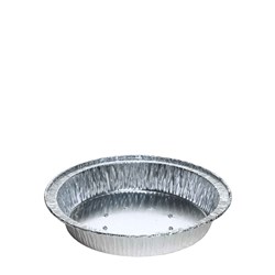 Foil Container Round Small Pie Tart Perforated