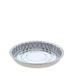 Foil Container Round Fluted Large Round Pie 675ml
