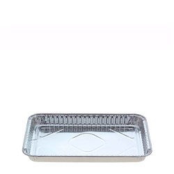 Foil Container Large Oblong Rolled Edge 1665ml