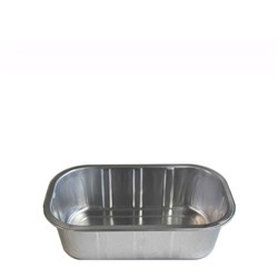 Foil Container Rectangular Tray Smooth Wall 1080ml