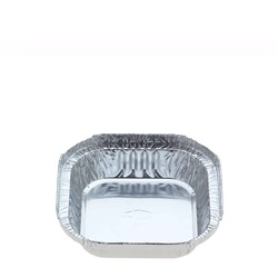 Foil Container Square Sweet Dish Shallow