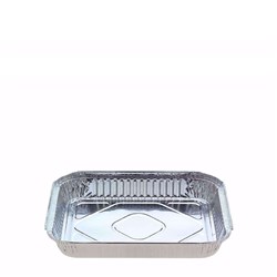 Foil Container Rectangular Shallow Half Gastronomy 2500ml