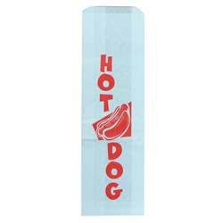 Paper Bag Printed Hot Dog White 330X100X40mm