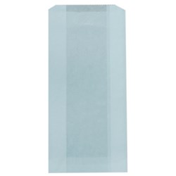 Paper Bag Glass Line Satchel White No 2 240X115X50mm